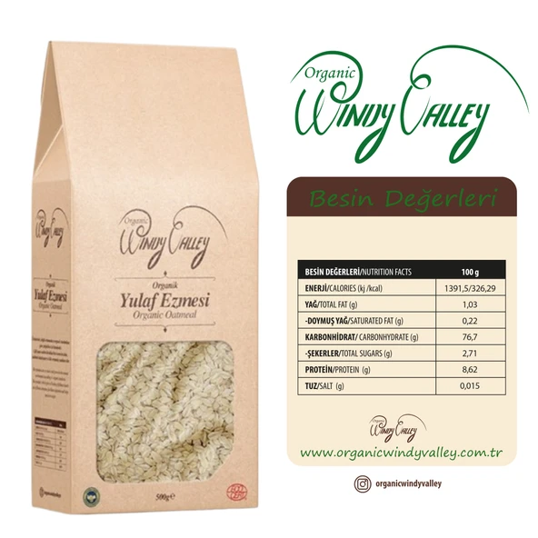 Organik Yulaf Ezmesi (500 gr) - 3
