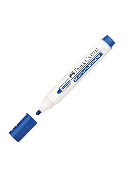 Faber-Castell Beyaz Tahta Kalemi W20 Mavi