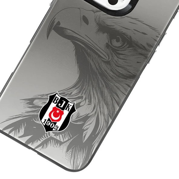 iPhone 16 Pro Max Beşiktaş Kartal Logo Telefon Kılıfı - 3