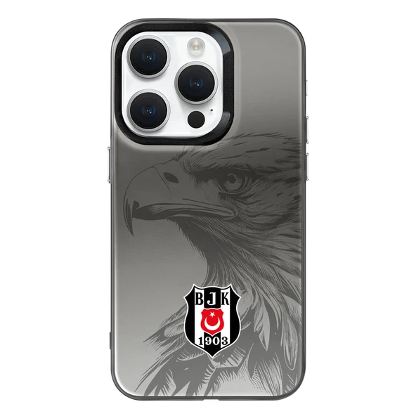 iPhone 15 Pro Beşiktaş Kartal Logo Telefon Kılıfı