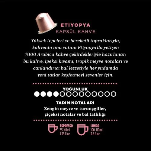 Kahve Dünyası Karışık Kapsül Paketi 50 Kapsül - Resim 9