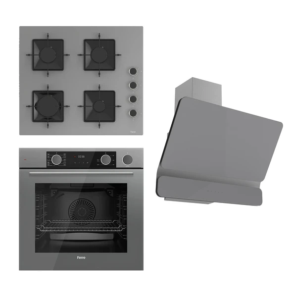 Ferre Steamart Ss Serisi Gri Set (ss208 + Xe64cpr +d081 ) ürün görseli 1