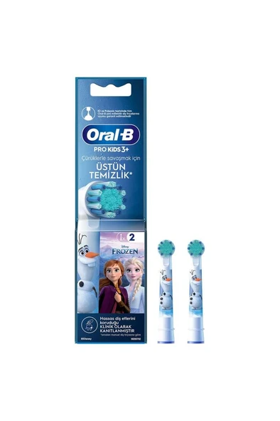 Oral-B Şarjlı Diş Fırçası Yedek Başlığı Frozen 2 adet ürün