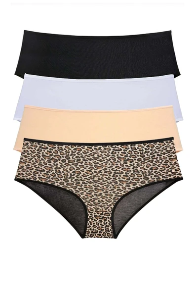 Nefes Alan 4'lü Kadın Bato Külot Paketi nfskulot1