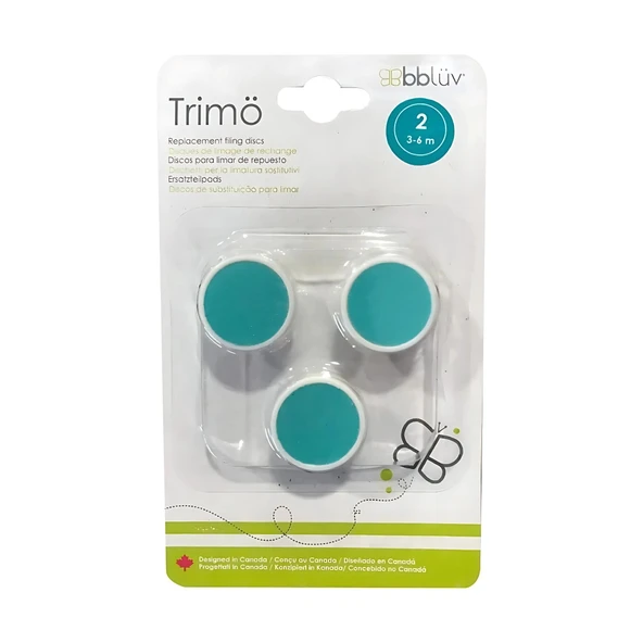 Bblüv Trimö Pilli Tırnak Törpüsü Yedek Uç Step2  Mavi 3-6 Ay - 7