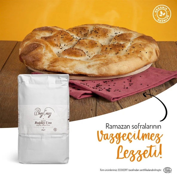 Organik Buğday Unu (2 kg) Yerli ürün - 5