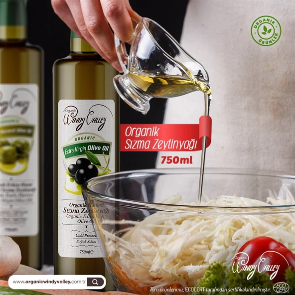 Organik Sızma Zeytinyağı Soğuk sıkım (750 ml) Yüksek Polifenol - 7