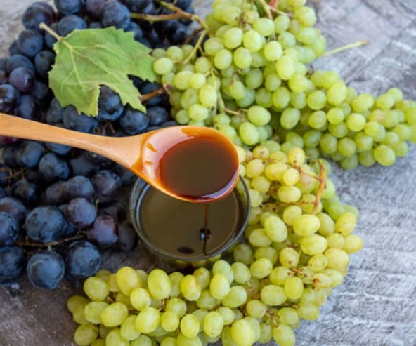 Organik Üzüm Pekmezi   (460gr) Soğuk Sıkım Şeker ilavesiz - 4