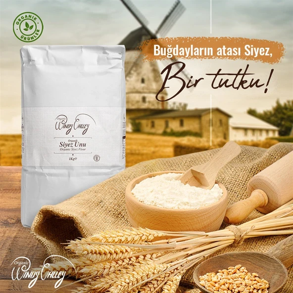 Organik Siyez Unu (2 Kg)  Yerli ürün - 5