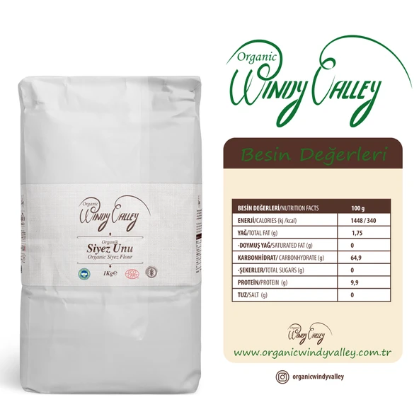 Organik Siyez Unu (2 Kg)  Yerli ürün - 3