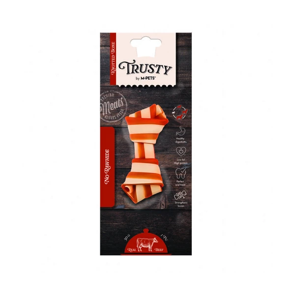 M-Pets Trusty Tatlı Patatesli Bifteklİ Düğüm Kemik 50 Gr 11,5 Cm