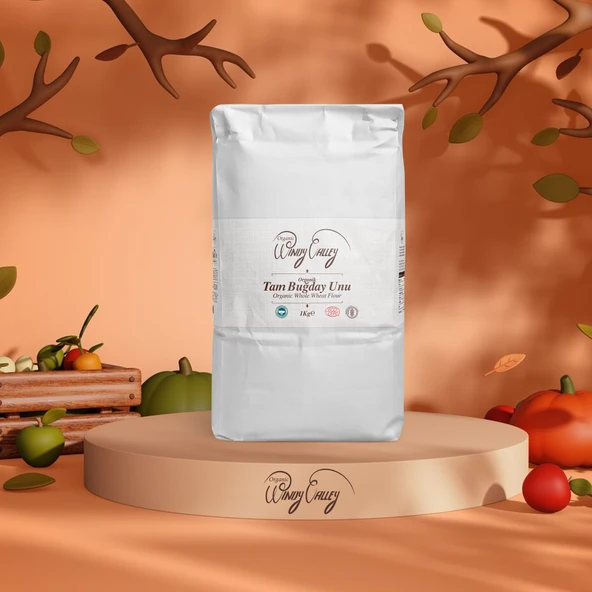 Organik Tam Buğday Unu (1 Kg) - Resim 7