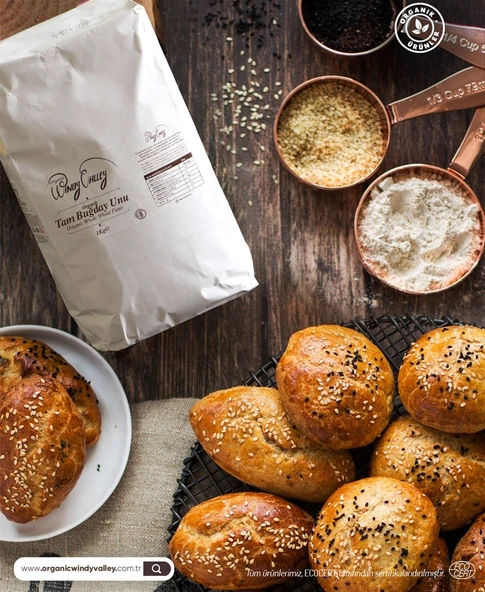 Organik Tam Buğday Unu (2 Kg)  Yerli ürün - 4