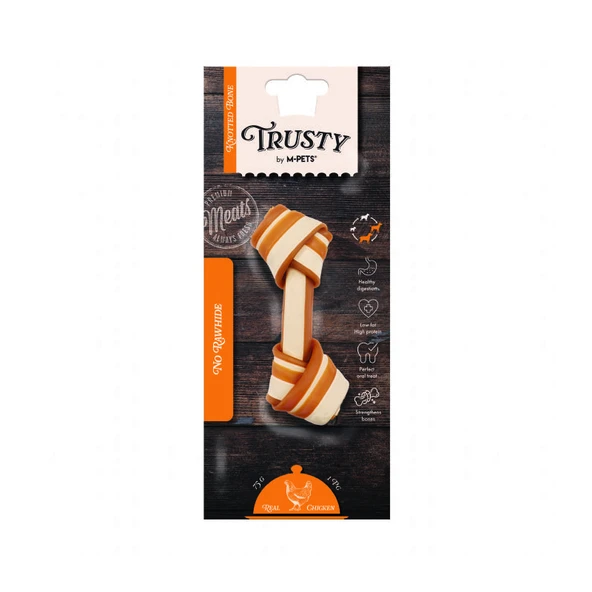 M-Pets Trusty Tatlı Patatesli Tavuklu Düğüm Kemik 50 Gr 12,7 Cm ürün görseli 1