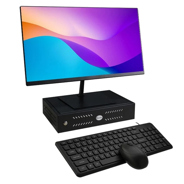 ROWORK MK2 İ5 14400 16GB DDR4 120SSD 21.5" Monitörlü Set Mini PC ürün görseli
