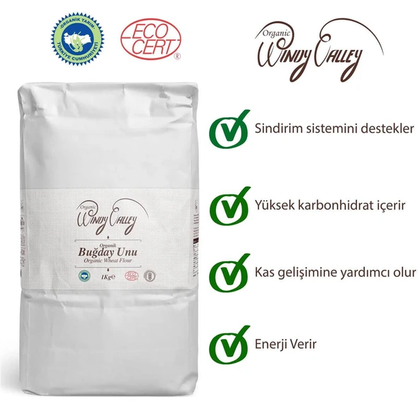 Organik Buğday Unu (1 kg) - 2