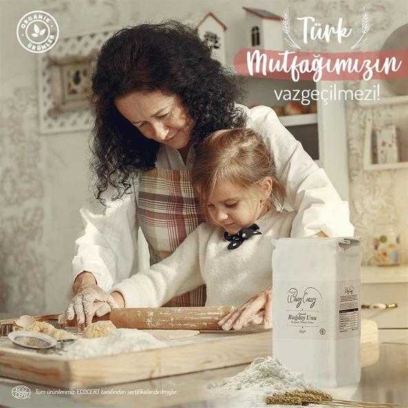 Organik Buğday Unu (2 kg) Yerli ürün - 7