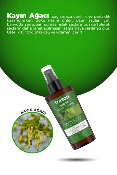 Biberiye Canlandırıcı Bakım Şampuanı 300 ml K.ağacı Özlü Saç Toniği 125 Ml. - 6