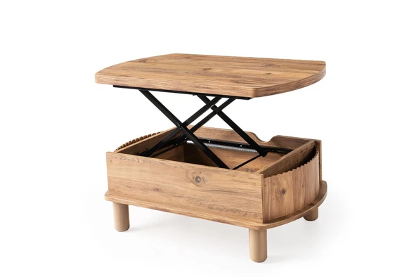 Leydi 5 Kademeli Oval Akıllı Sihirli Orta Sehpa 599 60x90 - 4