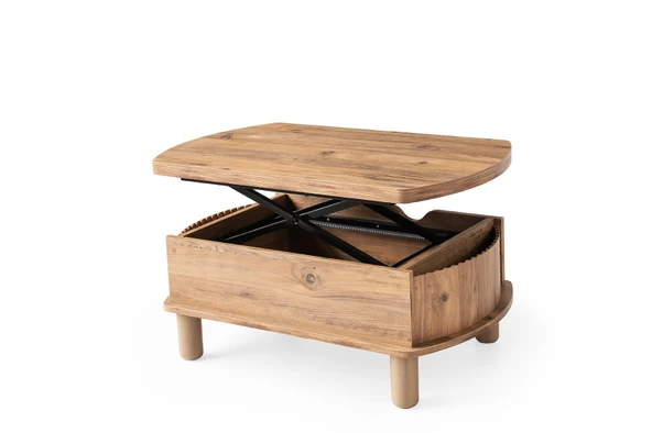 Leydi 5 Kademeli Oval Akıllı Sihirli Orta Sehpa 599 60x90 - 6