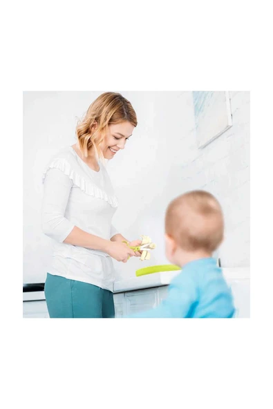 Bblüv Küt Seramik Gıda Makası  Yeşil 6+ Ay - 3