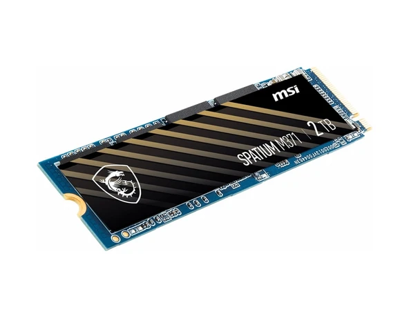 MSI Spatium M371 500 GB PCIe Gen3x4 NVMe M.2 SSD - 5