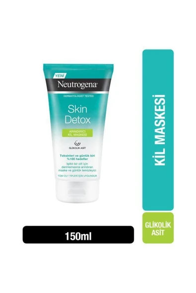 Neutrogena Hydro Boost Skin Detox Arındırıcı Kil Maskesi 150 ml ürün görseli 1