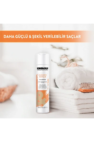 Toni & Guy Yıpranmış Saçlar içın Yoğun Onarıcı Şampuan 250 ml - Resim 4
