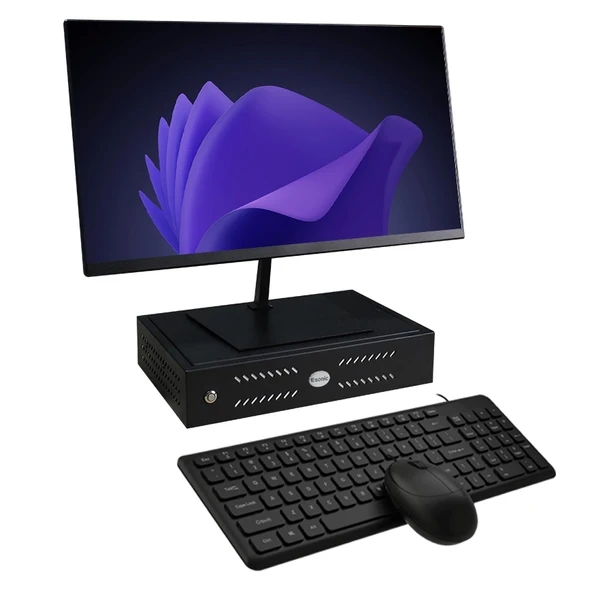 ROWORK MK2 İ5 14400 8GB DDR4 512GB m2 21.5" Monitörlü Set Mini PC ürün görseli