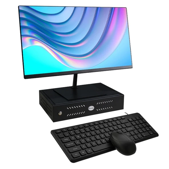 ESONIC MK2 İ5 4N 8GB DDR3 120SSD 24" Monitörlü Set Mini PC ürün görseli