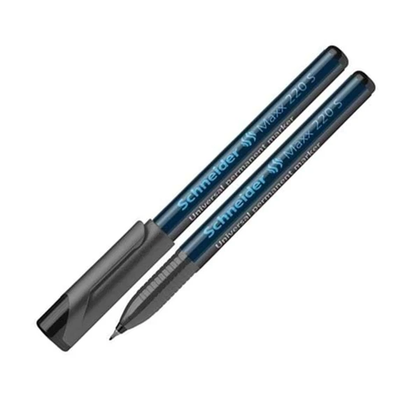 Schneider Asetat Kalemi S Siyah - 2 adet