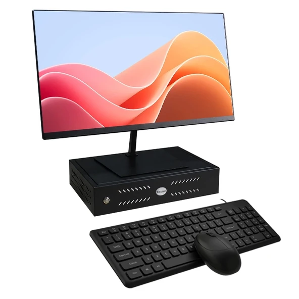 ROWORK MK2 İ5 14400 8GB DDR4 240SSD 24" Monitörlü Set Mini PC ürün görseli