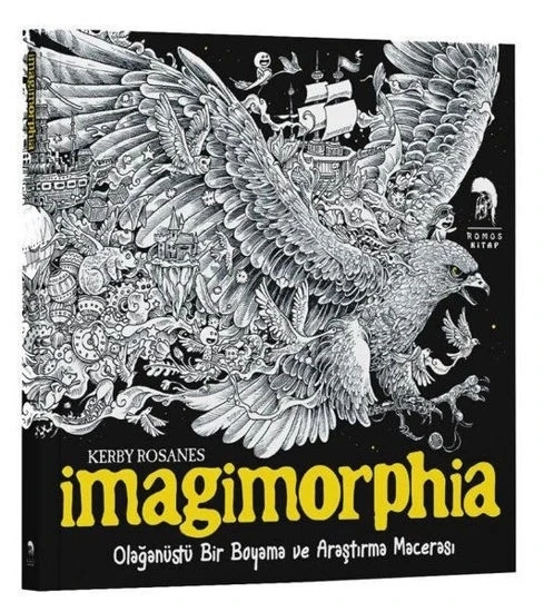 Imagimorphia - Yetişkinler İçin Boyama Kitabı