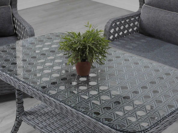 ARTOS 2+1+1+MASA RATTAN BAHÇE TAKIMI, OTURMA SETİ, BALKON TAKIMI - 4