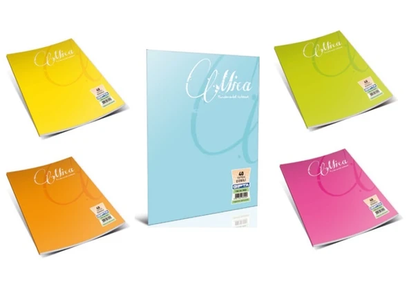 Gıpta 60 Yaprak Çizgisiz Defter A5 - 2 adet