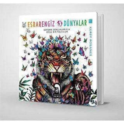 Esrarengiz Dünyalar - Yetişkinler İçin Boyama Kitabı ürün görseli