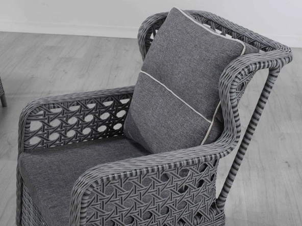 ARTOS 2+1+1+MASA RATTAN BAHÇE TAKIMI, OTURMA SETİ, BALKON TAKIMI - 2