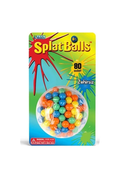 Supa Splat 80li Mermi Paketi