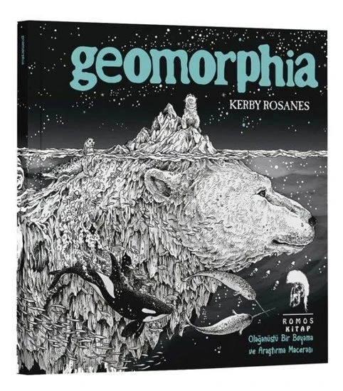 Geomorphia - Yetişkinler İçin Boyama Kitabı