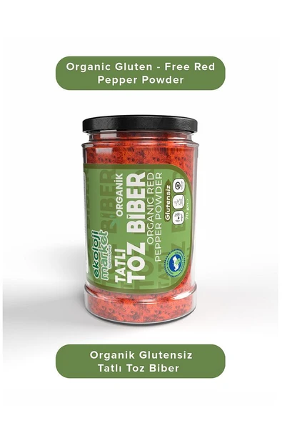 Organik Glutensiz Kavanoz Toz Biber- Tatlı 70 gr - 3