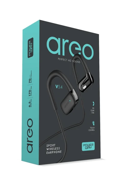 Boyun Bantlı Sporcu Kulaklığı – ENC Gürültü Engelleme & HD Ses Ter ve Suya Dayanıklı, Hızlı Şarj Areo