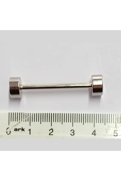 10 Adet 4,5 cm Nikel Kaplama Halter ürün görseli