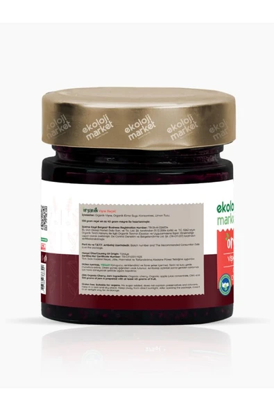 Organik Vişne Reçeli 275 gr - 3
