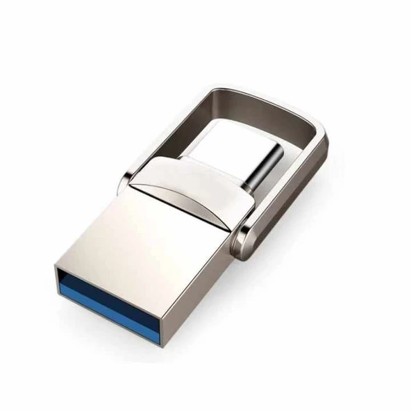 Sprange SOTGT64 TYPE-C & USB 3.2 64GB Mini Metal Otg Flash Bellek - 2
