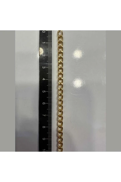 Alüminyum Zincir Za208-1.2mm Renk Gold 10 Metre Fiyatıdır - 1