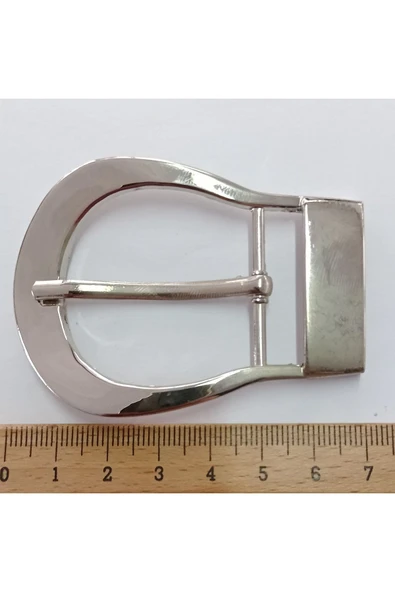 3 Adet Nikel Metal Kadın Kemeri Tokası - 2