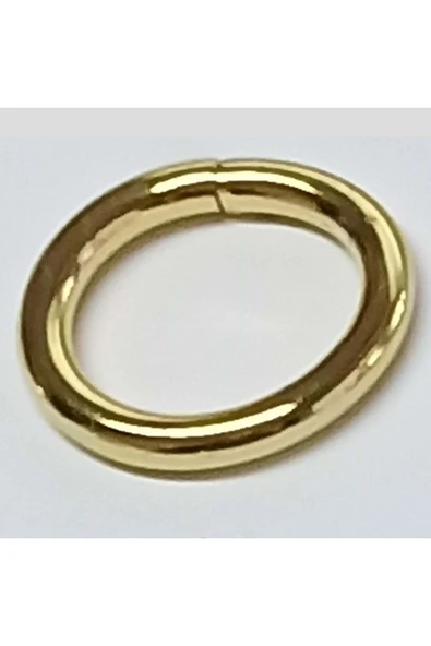 Tel Halka Tel Çapı 5 Mm - Dış Ölçü 3,4 Cm - Ağırlığı 14 G - 100 Adedin Fiyatıdır