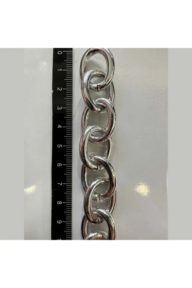 Alüminyum Zincir Za135-4.0x18x23 Renk Nikel 5 Metre Fiyatıdır