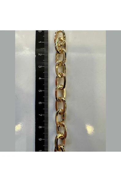 Demir Zincir Zd140-2.0x8.5x13.5 Renk Gold 10 Metre Fiyatıdır.