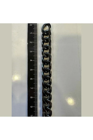 Alüminyum Zincir Za221-3.0 Mm Ezmeli Komple Traşlı Renk Siyah 5 Metre Fiyatıdır ürün görseli
